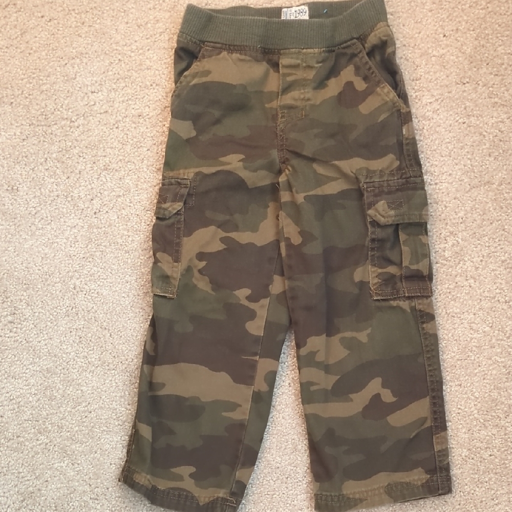 Place Kids Camouflage Cargo Pants
